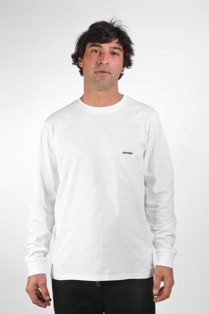 Swann white printed t-shirt