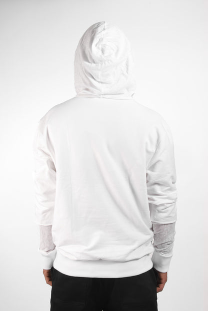 Hoodie Eden blanc