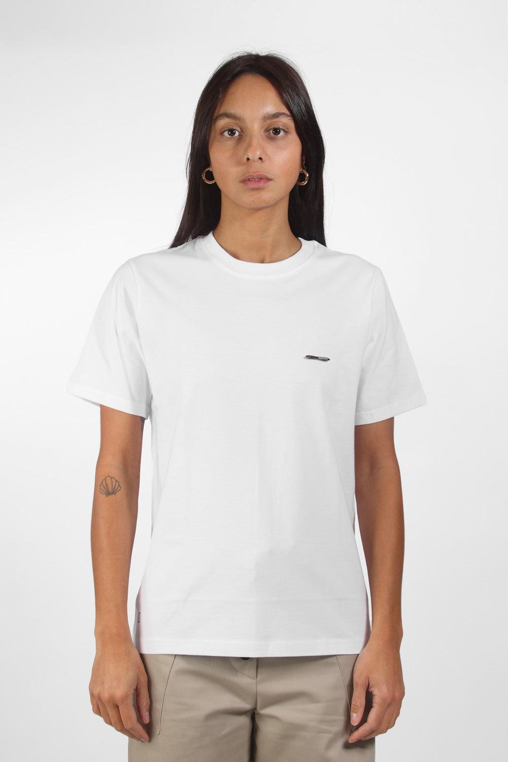 T-shirt Axel blanc imprimé
