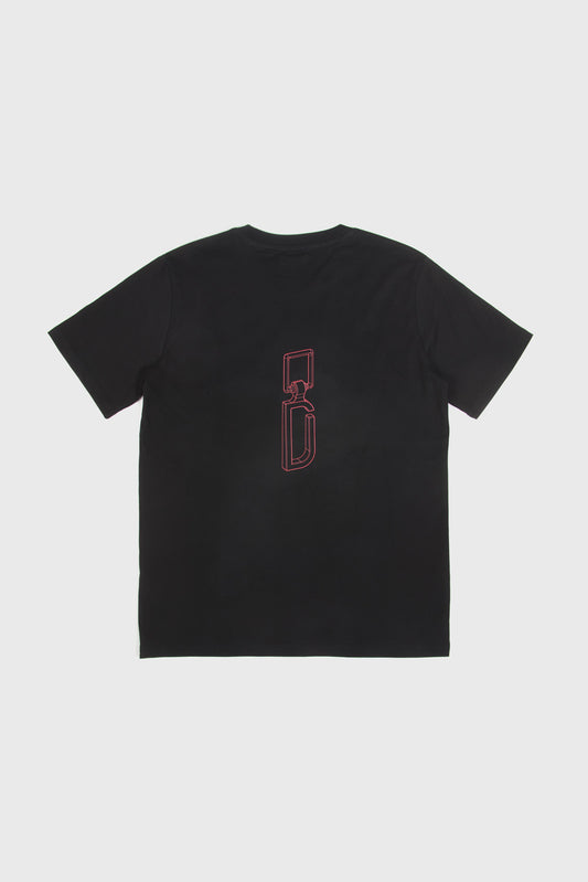 Black Axel printed t-shirt