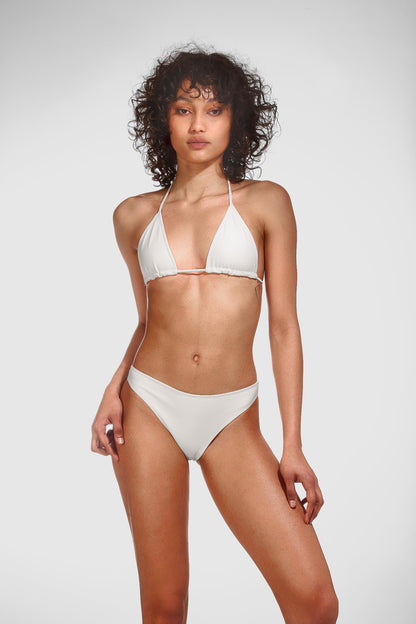 Carla ivory swimsuit top