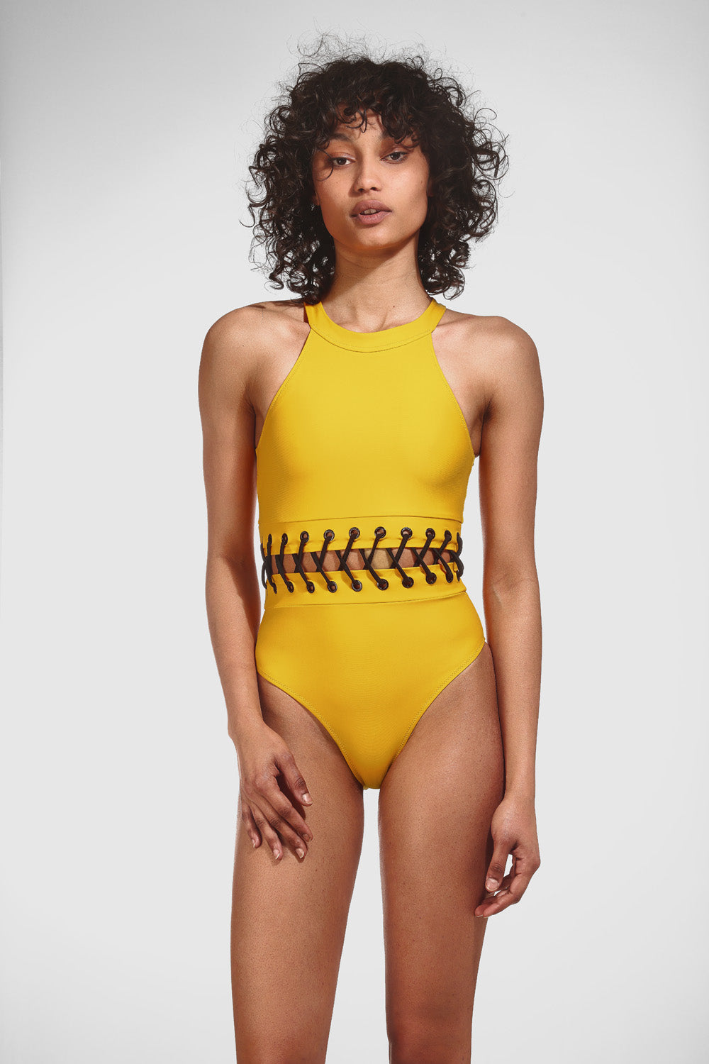 Maillot de bain Mary jaune