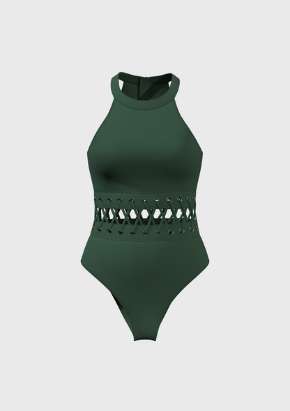 Dark green Mary swimsuit