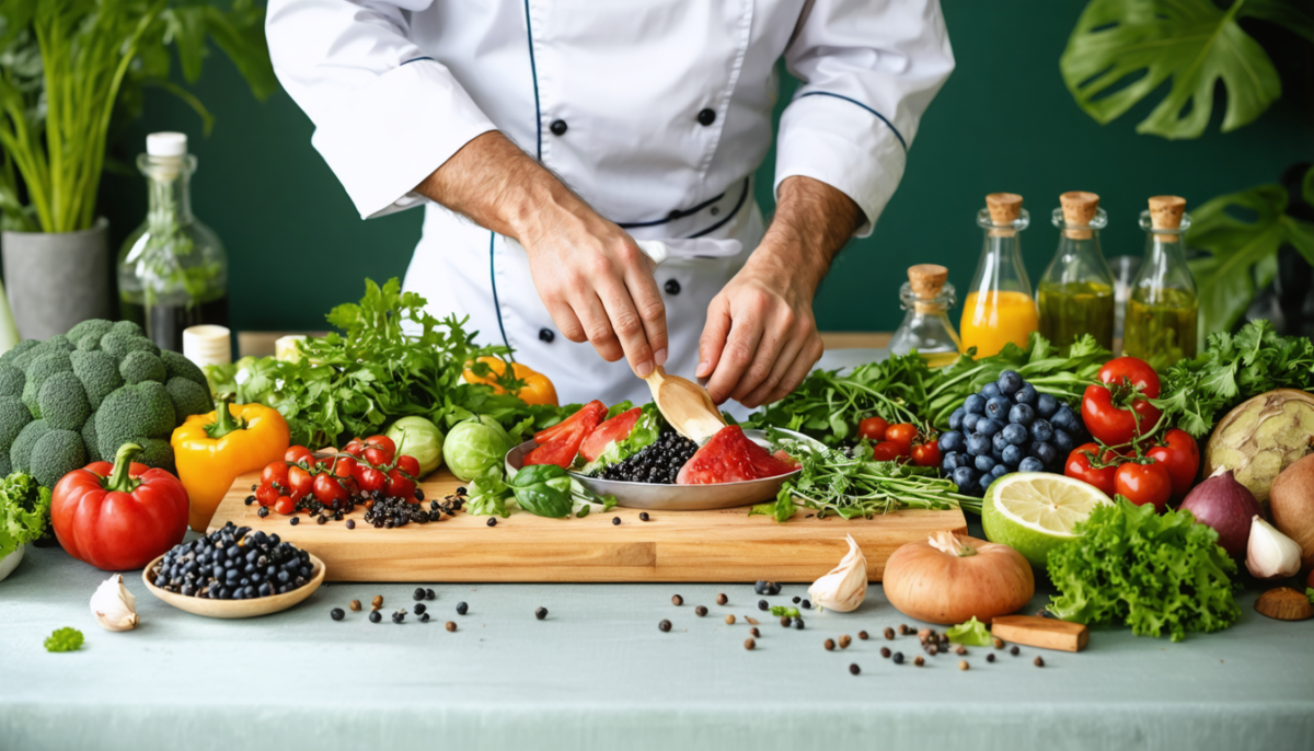 découvrez comment l'art culinaire fusionne avec le bien-être pour éveiller vos sens et nourrir votre corps et votre esprit.