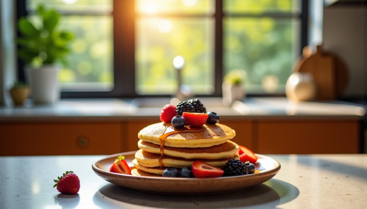 Préparez des pancakes protéinés maison : une recette simple et gourmande
